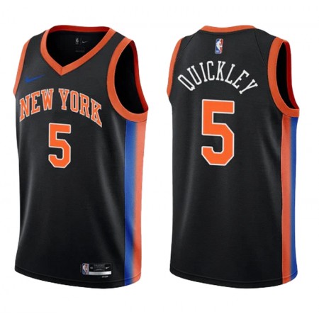 Maillot Basket Homme New York Knicks Immanuel Quickley 5 2022-23 Nike City Edition Swingman